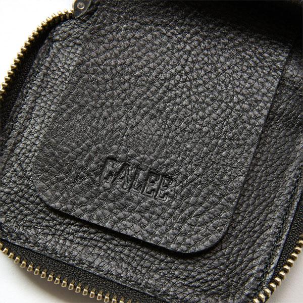 CALEE キャリー STUDS LEATHER ZIP MULTI WALLET CL-26SS015LE