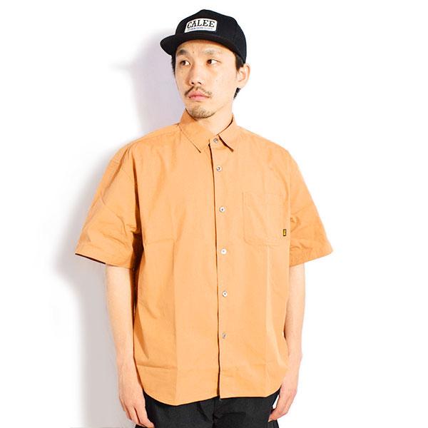 CALEE キャリー C/N PLAIN S/S SH