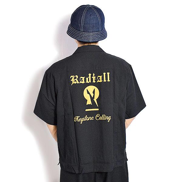 RADIALL ラディアル KEYSTONE - OPEN COLLARED SHIRT S/S