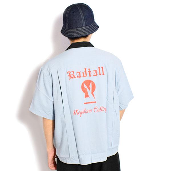 RADIALL ラディアル KEYSTONE - OPEN COLLARED SHIRT S/S