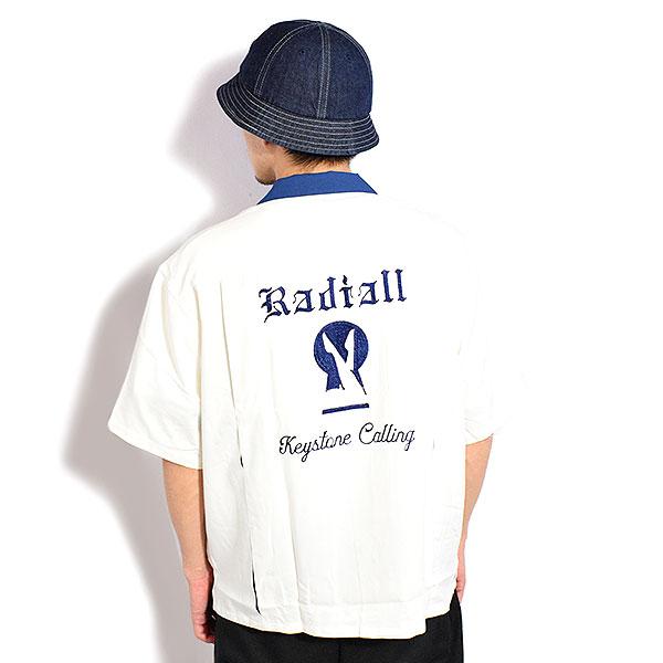 RADIALL ラディアル KEYSTONE - OPEN COLLARED SHIRT S/S