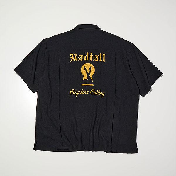 RADIALL ラディアル KEYSTONE - OPEN COLLARED SHIRT S/S