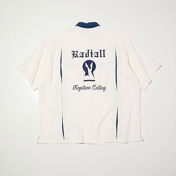 RADIALL ラディアル KEYSTONE - OPEN COLLARED SHIRT S/S
