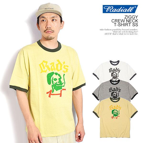 RADIALL ラディアル ZIGGY - CREW NECK T-SHIRT S/S