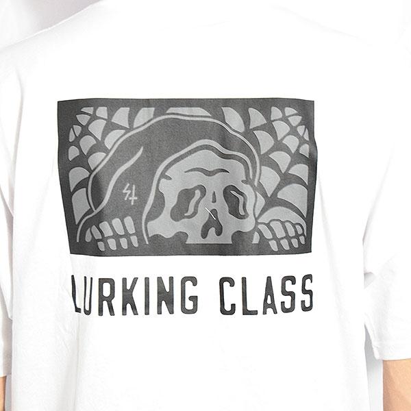 LURKING CLASS ラーキングクラス WEB LURKER S/S TEE -WHITE-
