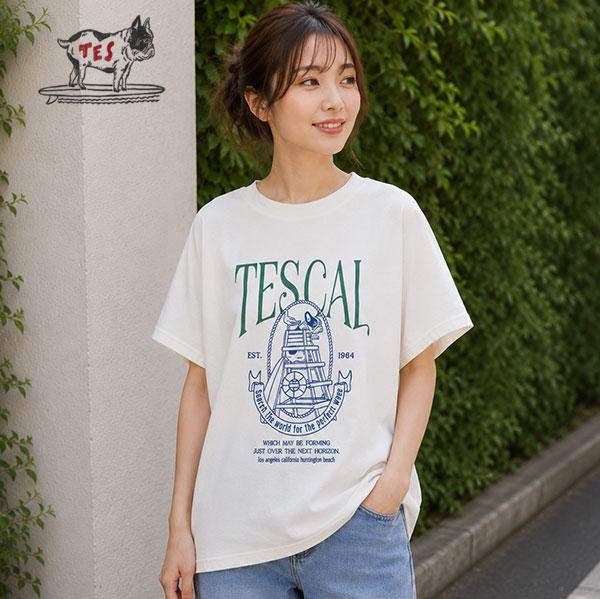 The Endless Summer エンドレスサマー DOLMAN SLEEVE 2COLOR LOGO-TEE