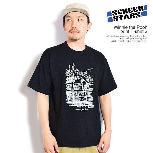 SCREEN STARS スクリーンスターズ Winnie the Pooh print T-shirt 2