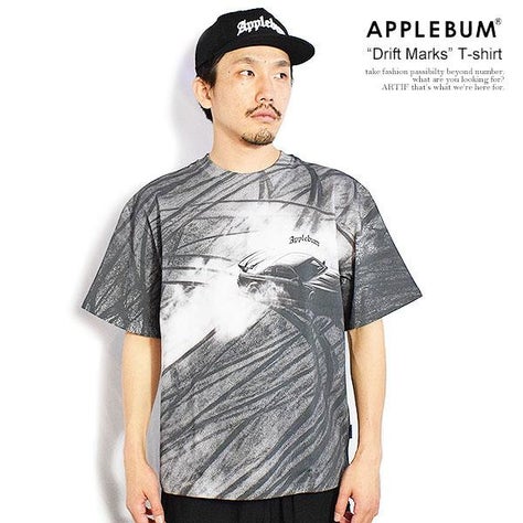 APPLEBUM アップルバム “Drift Marks” T-shirt 12oz