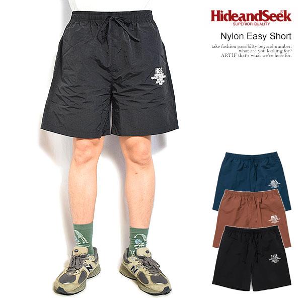 【10/31まで最終値下げ】Easy short pants HIDE AND SEEK ハイドアンドシーク Nylon Easy Short