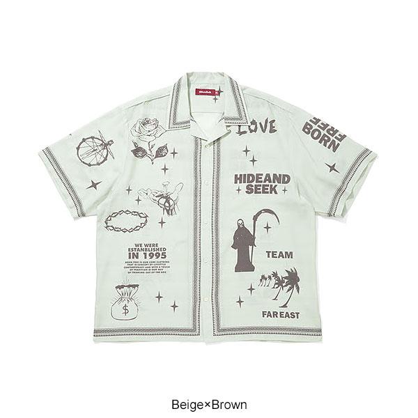 HIDE AND SEEK ハイドアンドシーク Team S/S Shirt
