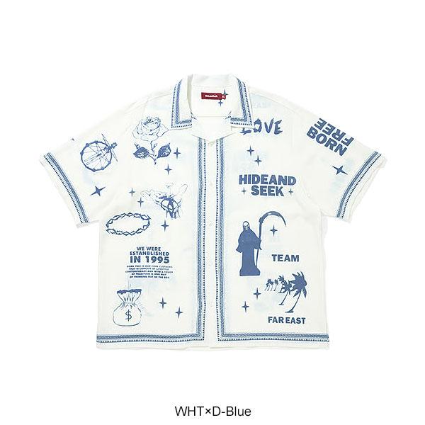 HIDE AND SEEK ハイドアンドシーク Team S/S Shirt