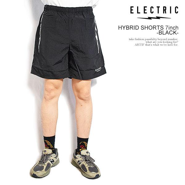 ELECTRIC エレクトリック HYBRID SHORTS 7inch -BLACK-