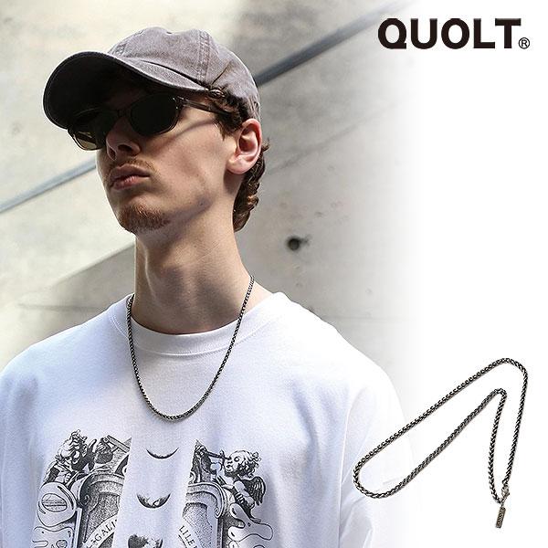 2026 秋冬 先行予約 8月中旬～下旬入荷予定 QUOLT クオルト WHEAT NECKLACE