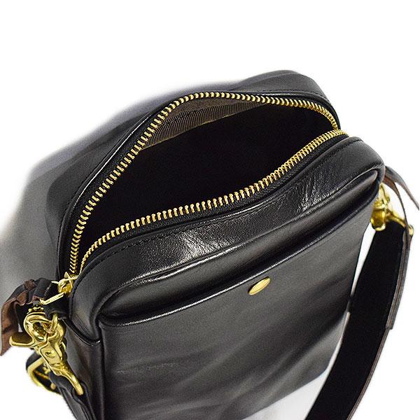 GROOVER LEATHER グルーバーレザー スクウェアミニショルダーバッグ