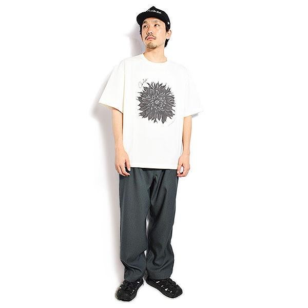 CALEE キャリー DAHLIA ART TEE -MIHO MURAKAMI DESIGN-