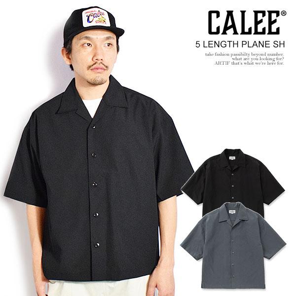 CALEE キャリー C/N PLAIN S/S SH