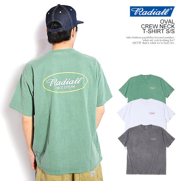 RADIALL ラディアル OVAL - CREW NECK T-SHIRT S/S
