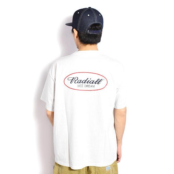 RADIALL ラディアル OVAL - CREW NECK T-SHIRT S/S