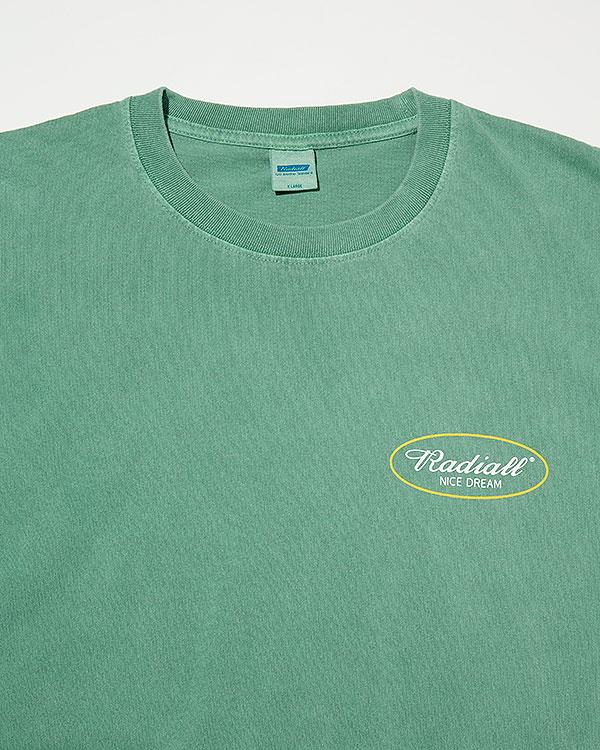 RADIALL ラディアル OVAL - CREW NECK T-SHIRT S/S