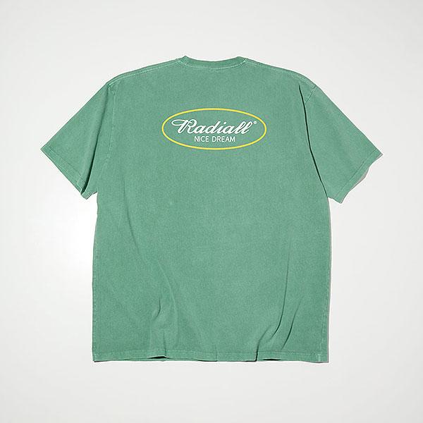 RADIALL ラディアル OVAL - CREW NECK T-SHIRT S/S