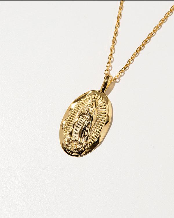 RADIALL ラディアル CRADLE - OVAL CHAIN NECKLACE -GOLD PLATED-
