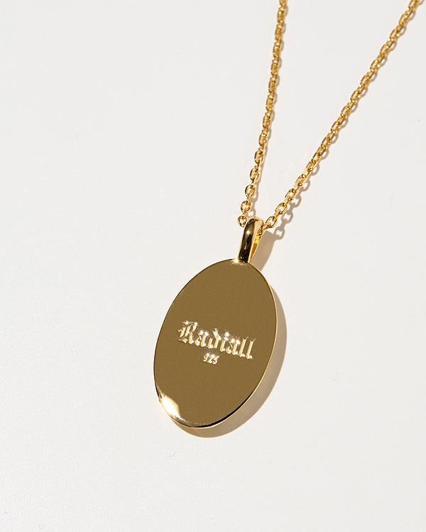 RADIALL ラディアル CRADLE - OVAL CHAIN NECKLACE -GOLD PLATED-