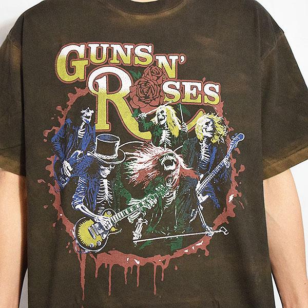 GUNS N ROSES ヴィンテージTシャツ　Lサイズ　デッドストック GIANT VINTAGE ジャイアント ヴィンテージ GUNS N ROSES SKELTONS LIVE