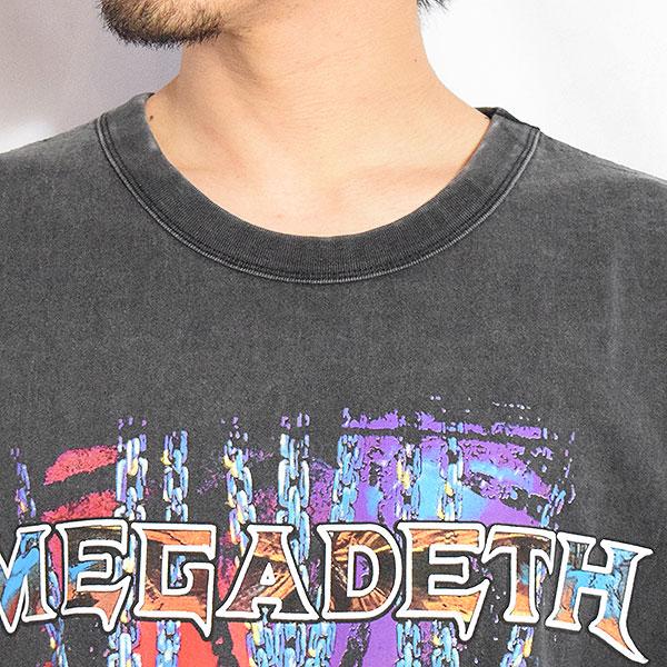 GIANT VINTAGE ジャイアント ヴィンテージ MEGADEATH CHAOS CHAINS T-SHIRT