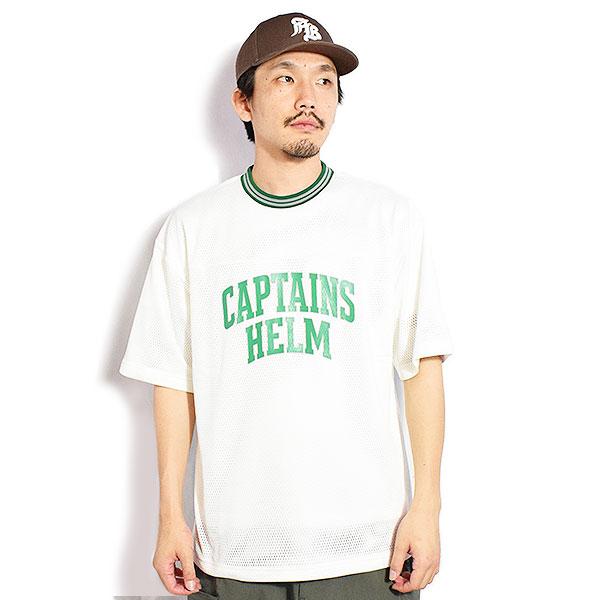 CAPTAINS HELM Tシャツ ミントグリーン M CAPTAINS HELM キャプテンズヘルム #DOUBLE MESH SS TEE