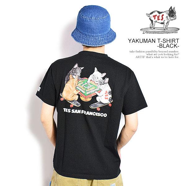 The Endless Summer エンドレスサマー TES YAKUMAN T-SHIRT -BLACK-