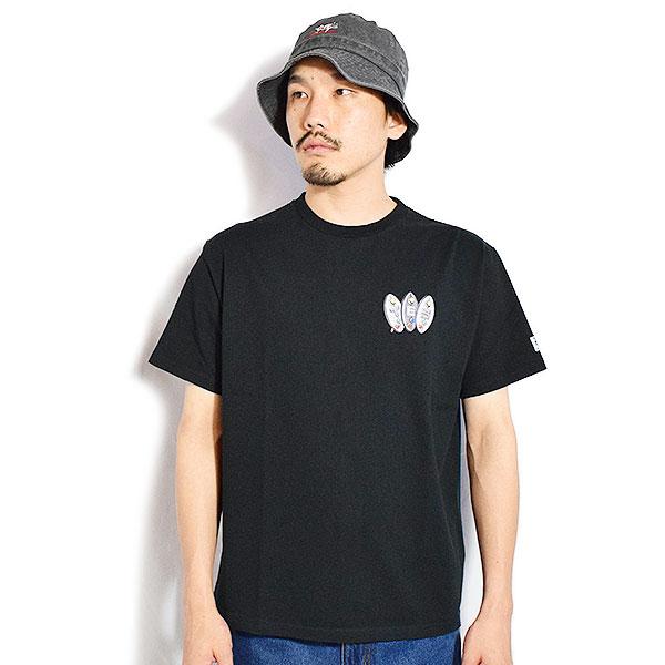 The Endless Summer エンドレスサマー TES SURF GAME T-SHIRT -BLACK-