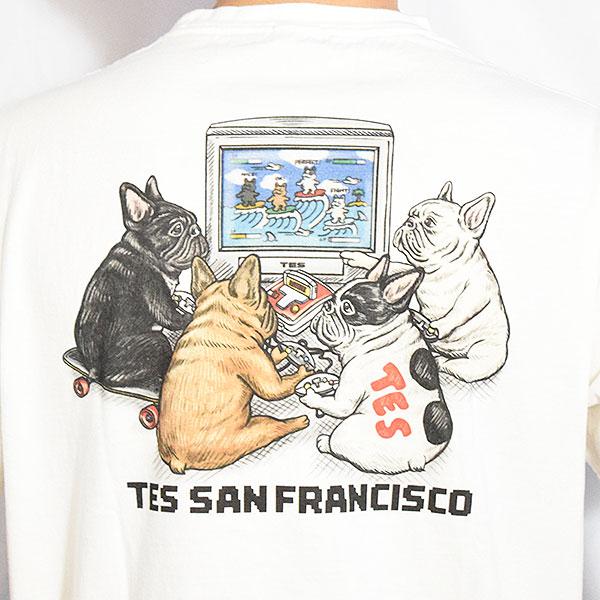 ザ・エンドレス・サマー XL TES Endless Summer XL The Endless Summer エンドレスサマー TES SURF GAME T-SHIRT -WHITE-