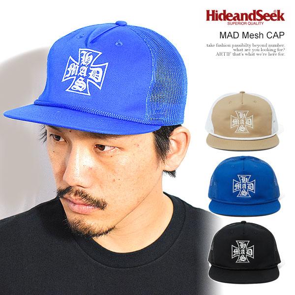 HIDEANDSEEK ハイドアンドシーク MAD Mesh CAP