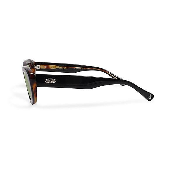 EVILACT EYEWEAR イーブルアクト アイウェア SPIRAL -BLACK×DEMI