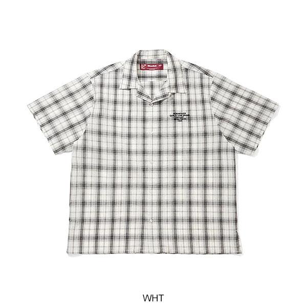 HIDE AND SEEK ハイドアンドシーク Check S/S Shirt