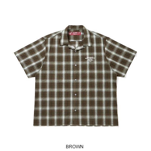 HIDE AND SEEK ハイドアンドシーク Check S/S Shirt