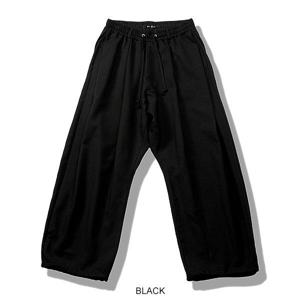 NO ID. BLACK ノーアイディー チェンジングタックトラウザーズ