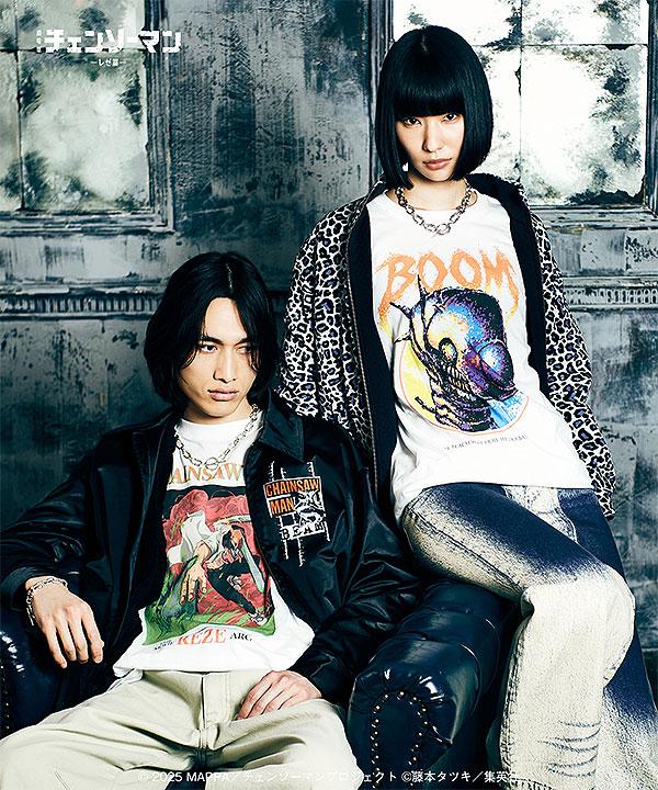 glamb×劇場版『チェンソーマン レゼ篇』第2弾 glamb グラム Bomb T-Shirt
