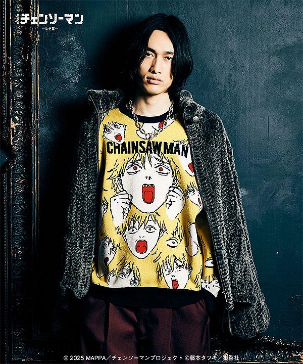 glamb×劇場版『チェンソーマン レゼ篇』第2弾 glamb グラム Denji Knit