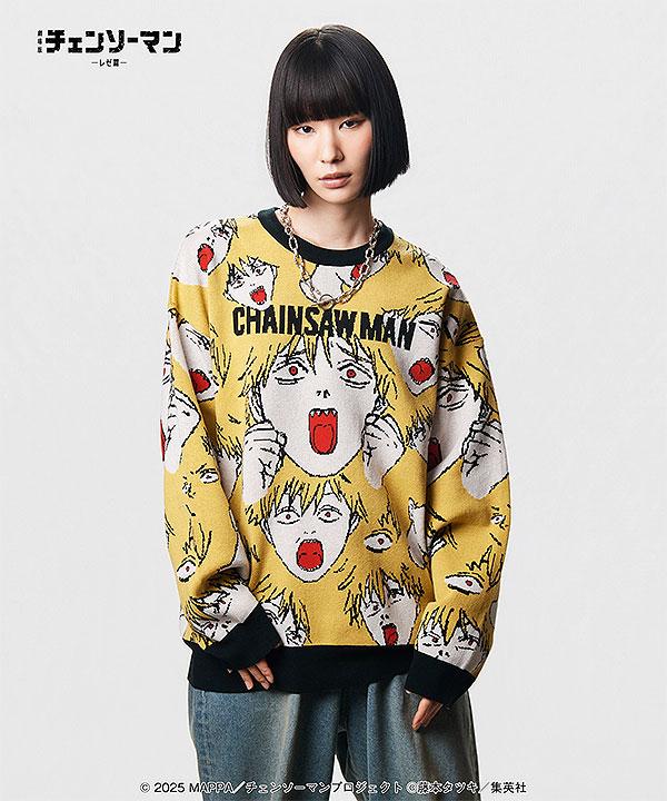 glamb×劇場版『チェンソーマン レゼ篇』第2弾 glamb グラム Denji Knit