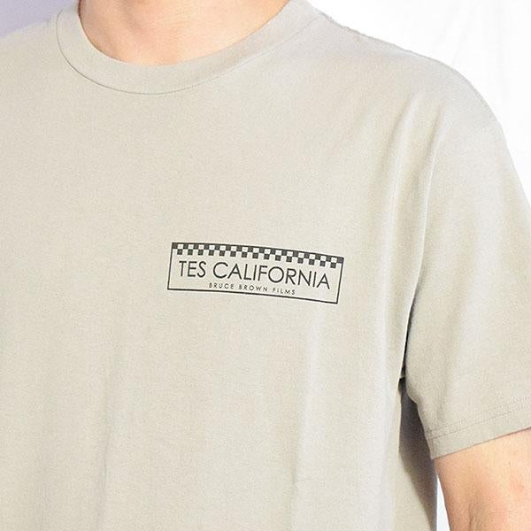 The Endless Summer エンドレスサマー TES DIRT RACER T-SHIRT -L.GRAY-
