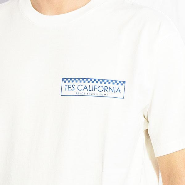 The Endless Summer エンドレスサマー TES DIRT RACER T-SHIRT -WHITE-