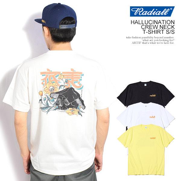 RADIALL ラディアル HALLUCINATION - CREW NECK T-SHIRT S/S