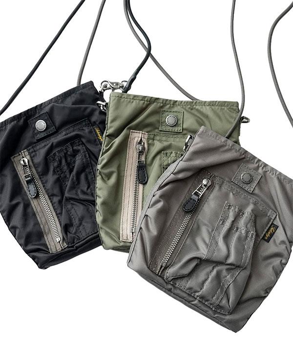 SUBCIETY サブサエティ MA-1 shoulder pouch
