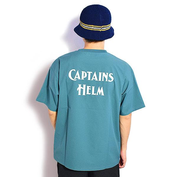 CAPTAINS HELM Tシャツ ミントグリーン M CAPTAINS HELM キャプテンズヘルム #HELM SURF TEE