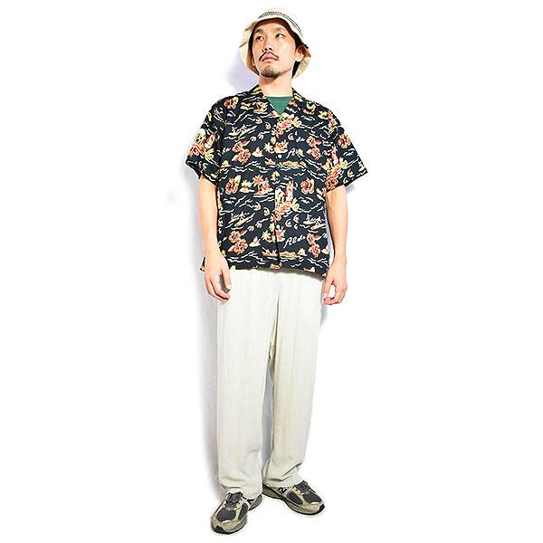 CAPTAINS HELM キャプテンズヘルム #BLACK OCEAN SS SHIRTS