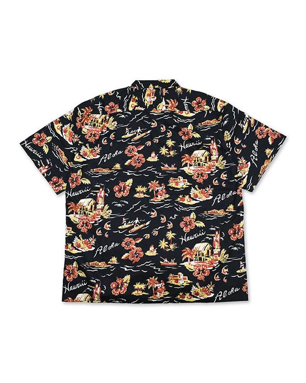 CAPTAINS HELM キャプテンズヘルム #BLACK OCEAN SS SHIRTS