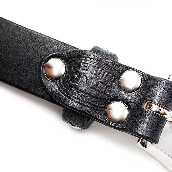 たかきち CALEE スタッズベルト レザー 真鍮 エイジング CALEE キャリー STUDS LEATHER NARROW BELT CL-26SS024LE
