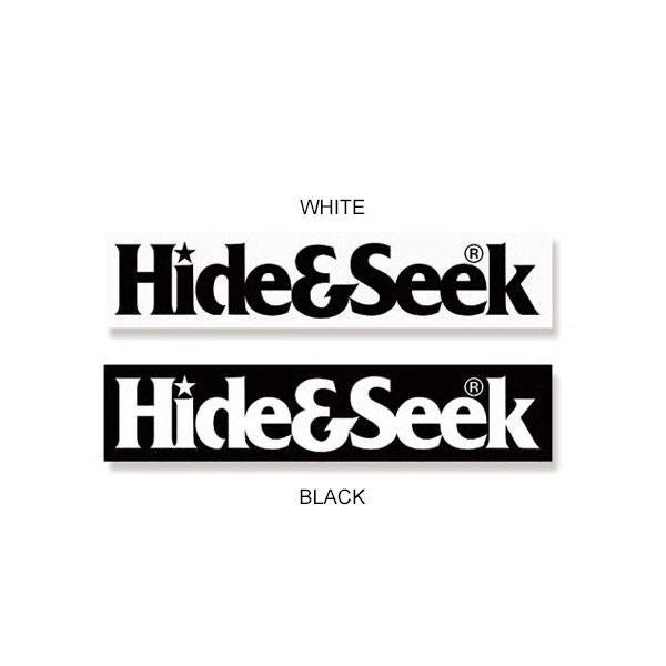 HIDE AND SEEK ハイドアンドシーク Logo Sticker(26aw) M