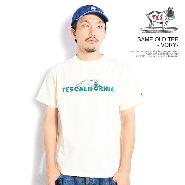 The Endless Summer エンドレスサマー TES SAME OLD TEE -IVORY-